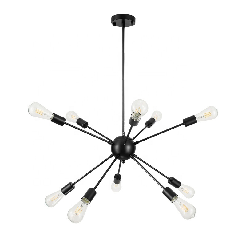 Ceiling Lights Hanging Modern Sputnik pendant Chandelier Bracket Lighting Fixtures Satellite Chandelier