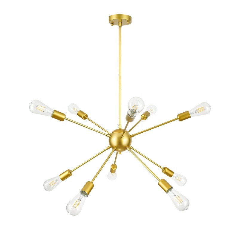 Ceiling Lights Hanging Modern Sputnik pendant Chandelier Bracket Lighting Fixtures Satellite Chandelier