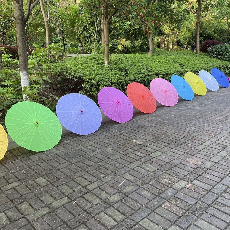 Cheap Promotional Fabric Parasol Umbrella Japanese Fabric Wedding Parasols And Umbrellas Wholesale