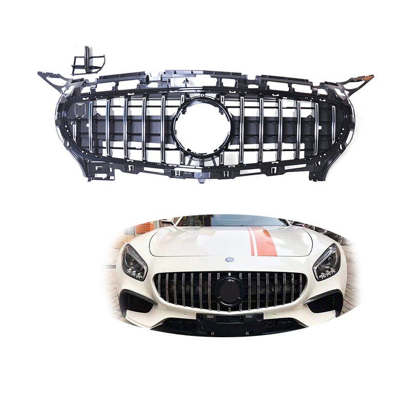 ABS Plastic Grille C190 AMG GT Grid Mesh For Mercedes Benz AMG GT 2015-2016 2 Door Coupe