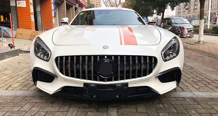 ABS Plastic Grille C190 AMG GT Grid Mesh For Mercedes Benz AMG GT 2015-2016 2 Door Coupe