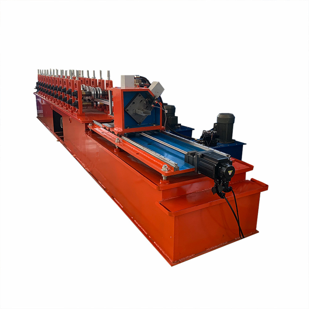 Fast Speed 3 in 1 PPGI GI C Stud U Channel Purlin Roll Forming Machine Small Keel Making Machine for Sale