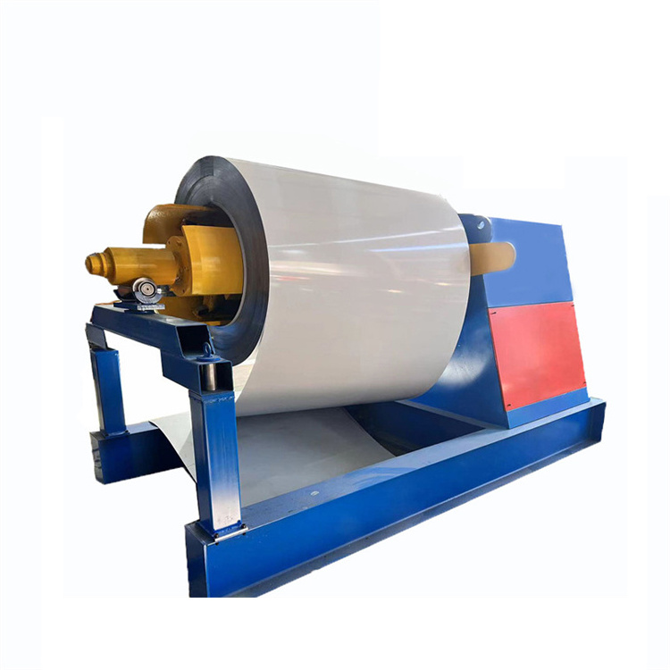 Randro automatic coil sheet decoiler and uncoiler machine