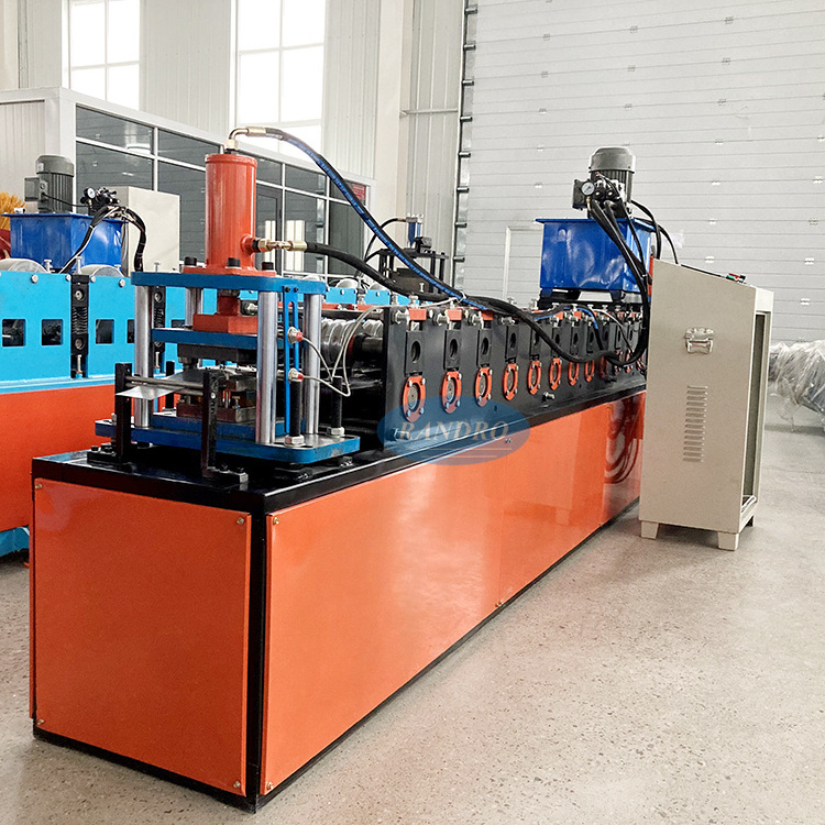 Cold Form Steel Box Beam Machine Rack Shelf Panel Machine Rack Upright Roll Forming Machine