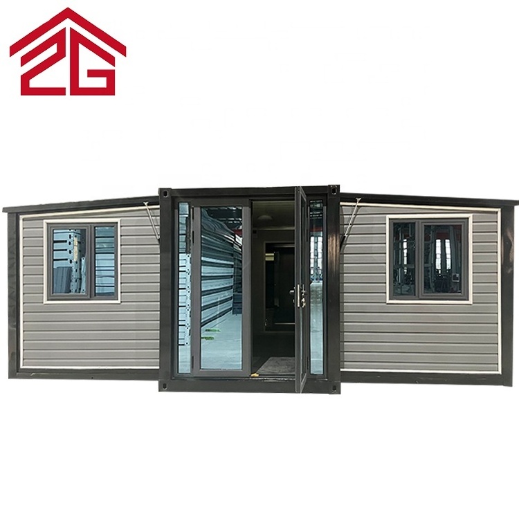 2 or 3 Bedrooms Mobile Prefab Living Tiny Villa House Expandable Container House for Sale Allstar Sliding Door Modern Hotel