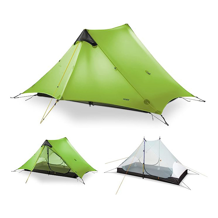 3 Season Large Size Easy Setup Ultralight Waterproof Camping Tent for Outdoor, Hiking and Mountaineering