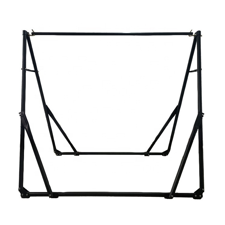 3 In 1 Outdoor Portable Hook Double Hanging Hammock Stand Hammock Swing Chair Frame Stand Clothes Rack Stand