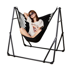 portable hammock swing chair with stand clothes hanger 2022