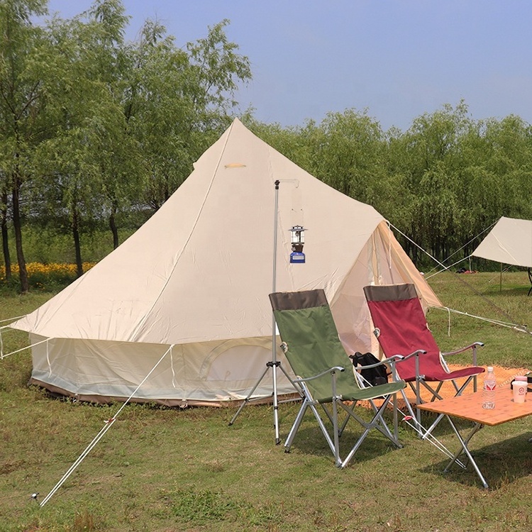 OEM Large Luxury Family Camping Tent Circus Glamping Bell Tent