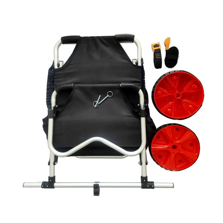 Multifunction Aluminium Folding Hand Beach Cart Fishing Cart Kayak Trolley