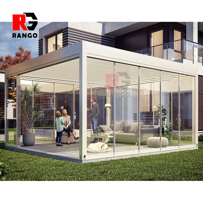 Modern Aluminum Gazebos Pergola Sun Shade Outdoor Pergola Waterproof