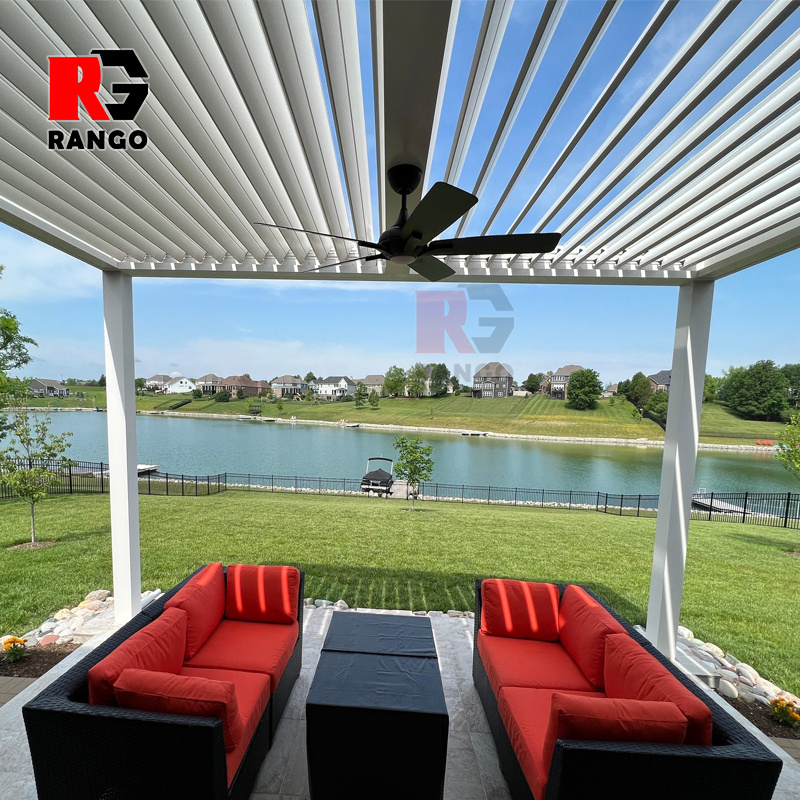 pergola aluminium outdoor with pergola-aluminium bioclimatic 5x3