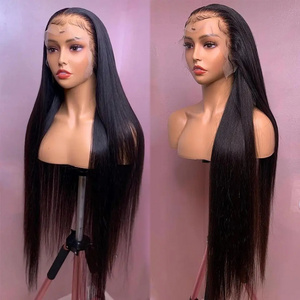 vietnamese raw hair bone straight wigs 360 hd lace wig human wigs 100human hair