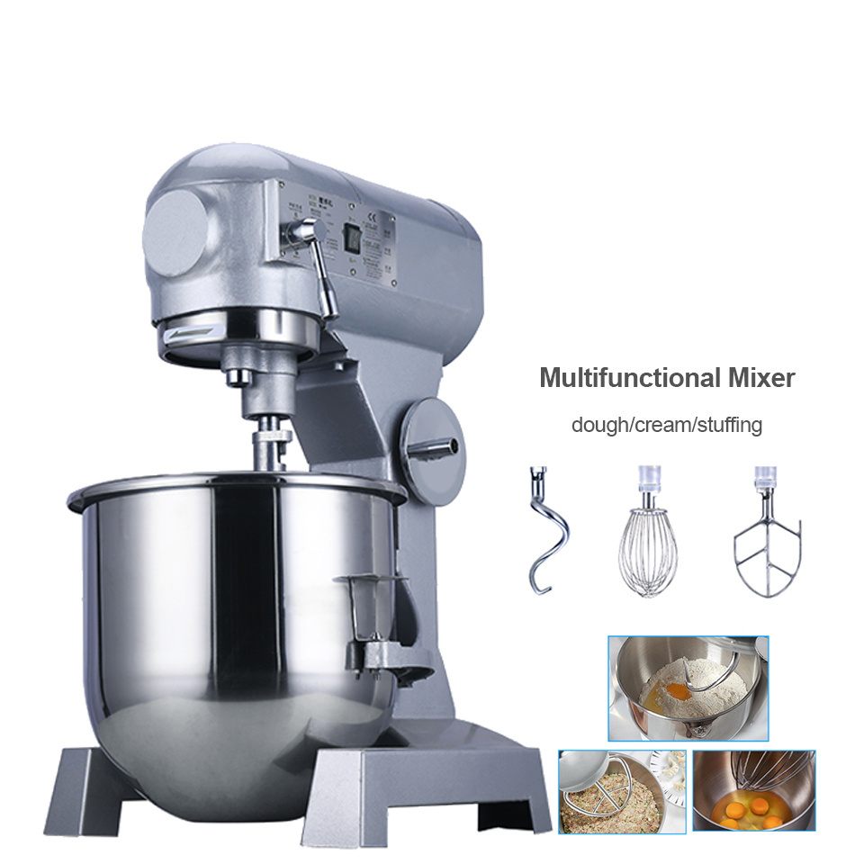 Commercial dough stand mixer 10l rotary bread food flour mixer machine for bakery