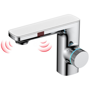 Automatic tap auto sensors faucet bathroom Infrared faucet with Digital display