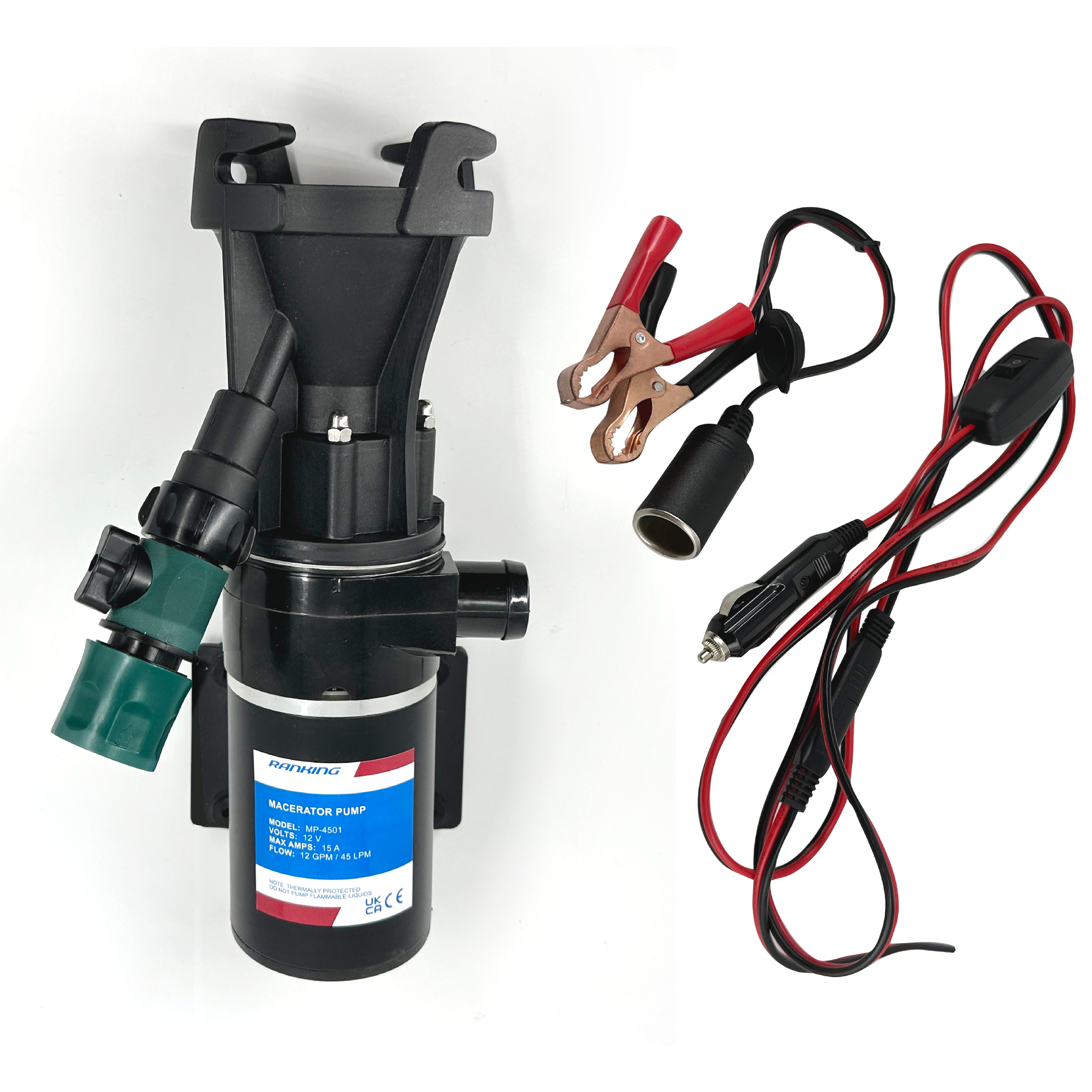 Ranking New Style Wholesale MP-4503 RV Marine 12V 45LPM Waste Dirty Water Sewage Macerator Pump With Flushable