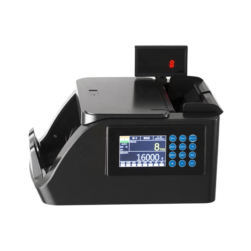 Hot selling Multi-currency Compatible Bill Counter Cash Counting Portable Money Counter Machine for Euro Us Dollar