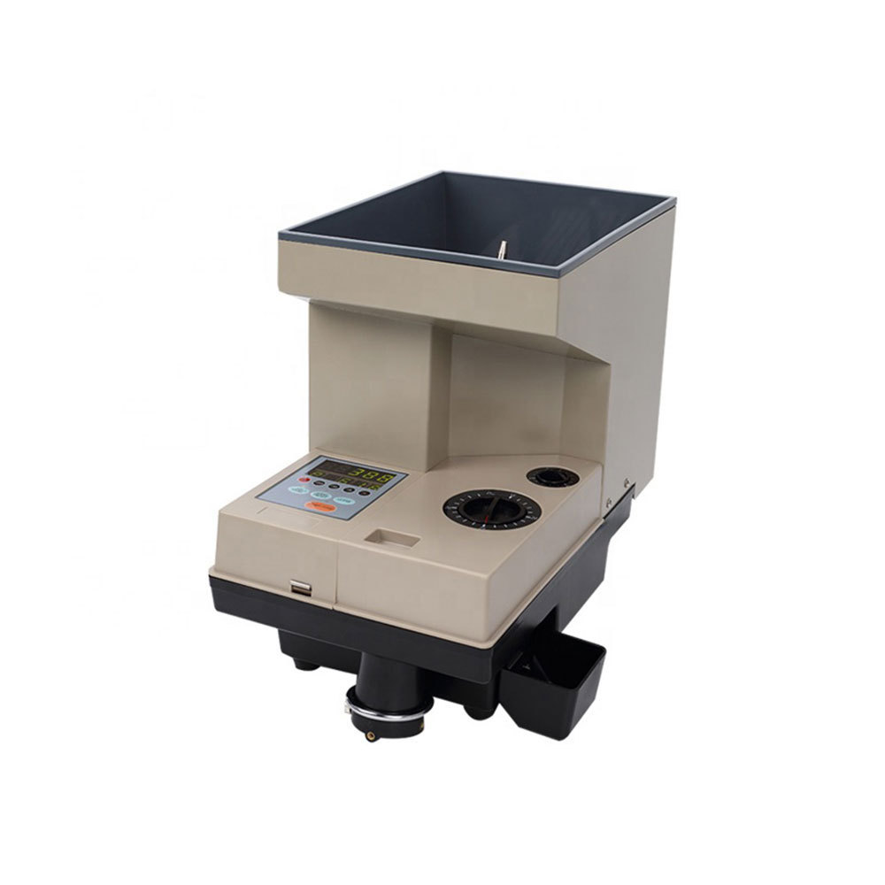 R100 High-speed Industrial Semi Automatic Coin Sorter Coin Counter Machine Coin Counting Machine