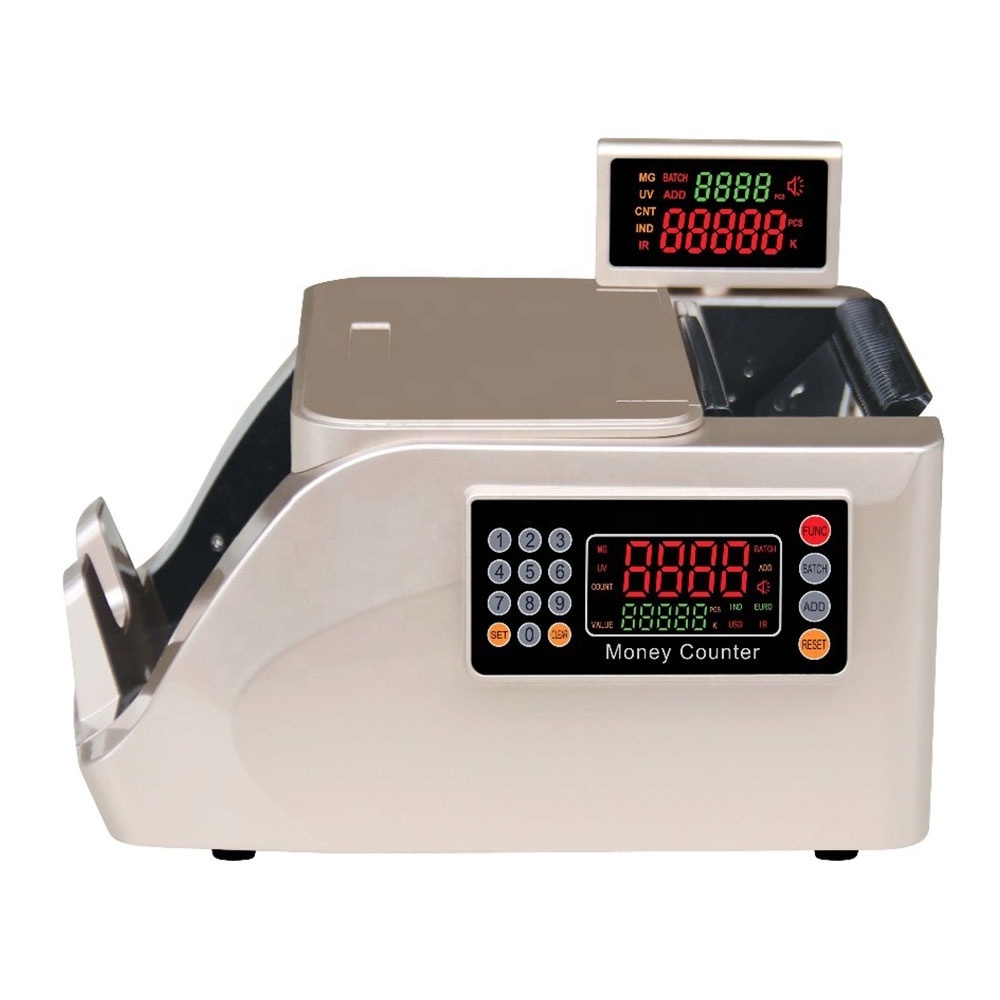 R690 Golden Mix Currency Banknote Sorter Detector Portable Money Counter Counting Machine