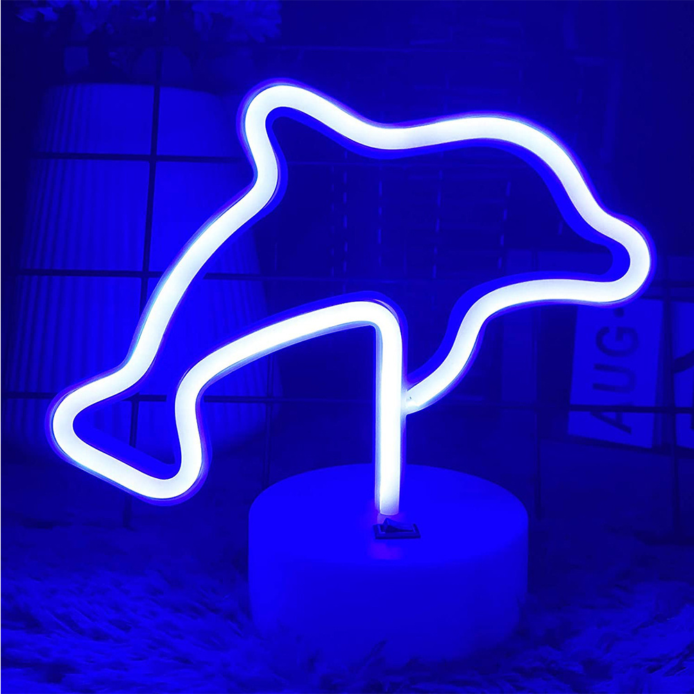 Cat Figure Neon Light LED Decor Lamp Sign Lights Animal Store USB & Battery Charging Home Party Shop Bar Christmas Wall