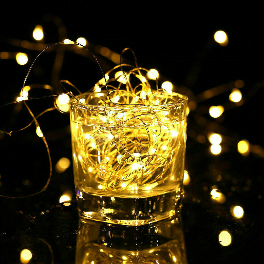 1M-10M 8 Modes Waterproof Battery Powered With Remote Star Fairy Lights Personalized Christmas LED String Lights Wholesale