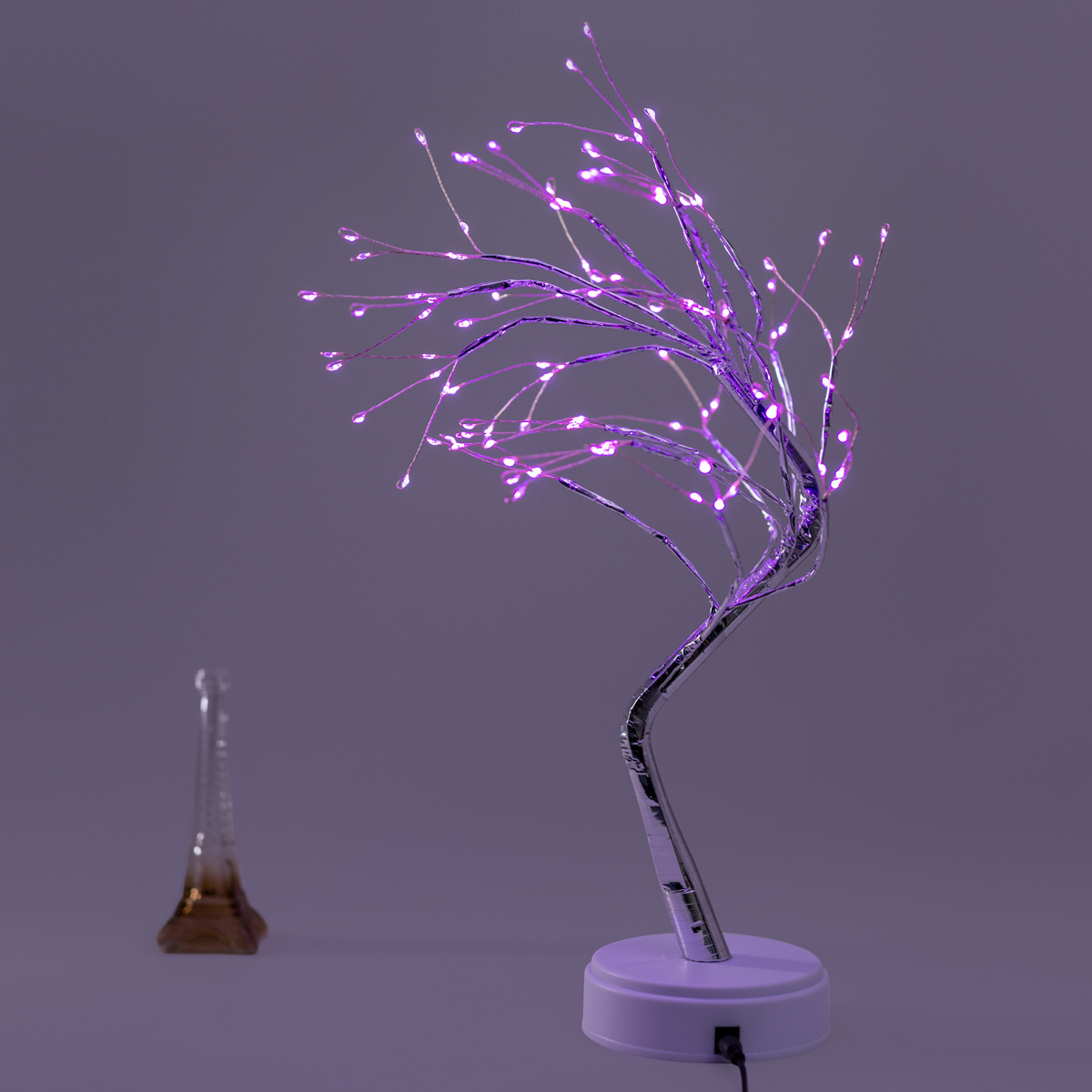 Tabletop USB or Battery Powered Touch Switch 108 LED Copper Wire Twig Branch Lights for Kids Party Xmas Tree Night Light Lamp