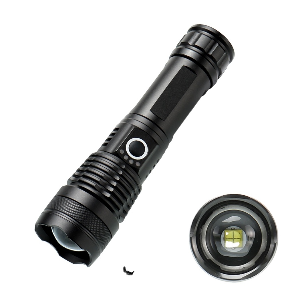 xhp50 most powerful flashlight 5 Modes usb Zoom led torch xhp50 18650 or 26650 battery Best Camping, Outdoor