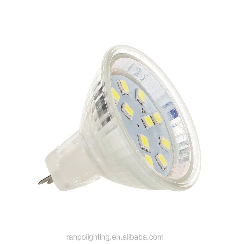 High CRI LED MR11 Spots Bulbs Spotlight 2835 5733 SMD 10W 20W Halogen Lamp Replacement 12-24V Glass Type