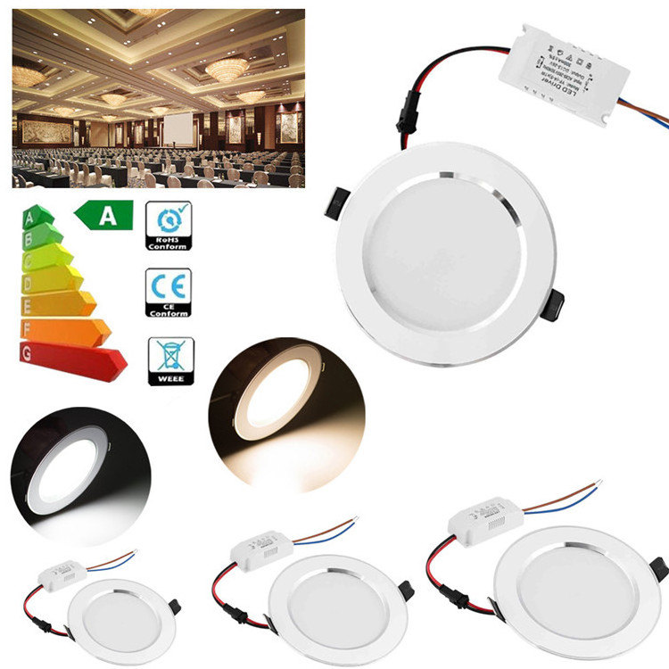 Dimmable LED Recessed Ceiling Panel Down Light