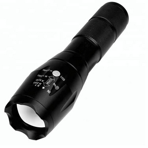 Ultra Bright Handheld Rechargeable LED Flashlight with Adjustable Focus and 5 Light Modes