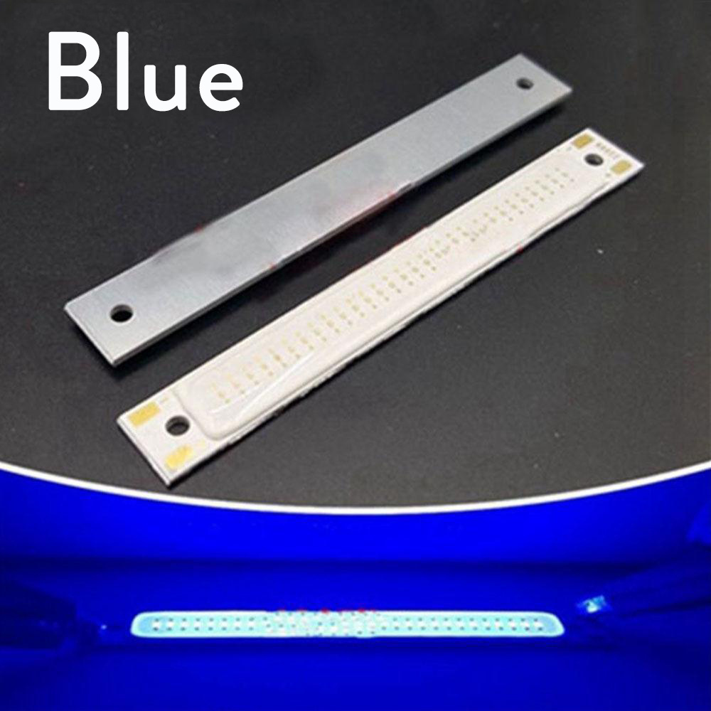 LED COB Light Strip Bulb 8 x 60mm 3W LED Car Light Source Chip DC 3V DIY Lamp Red Blue Warm White Cold White Color