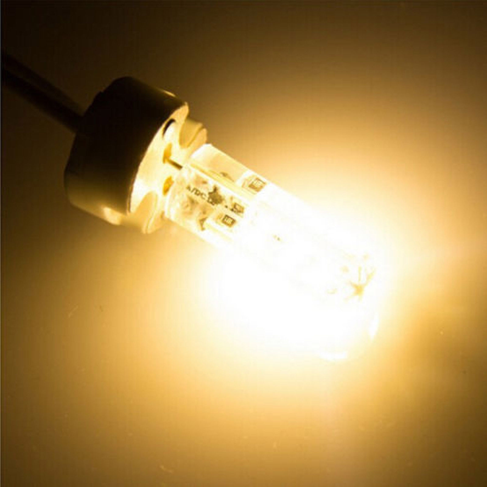 Mini G4 LED Silicone Light Bulb 5W 48 SMD 3014 Warm Cold White DC 12V AC 110V 220V Replace Halogen Crystal Lamp Replace Halogen