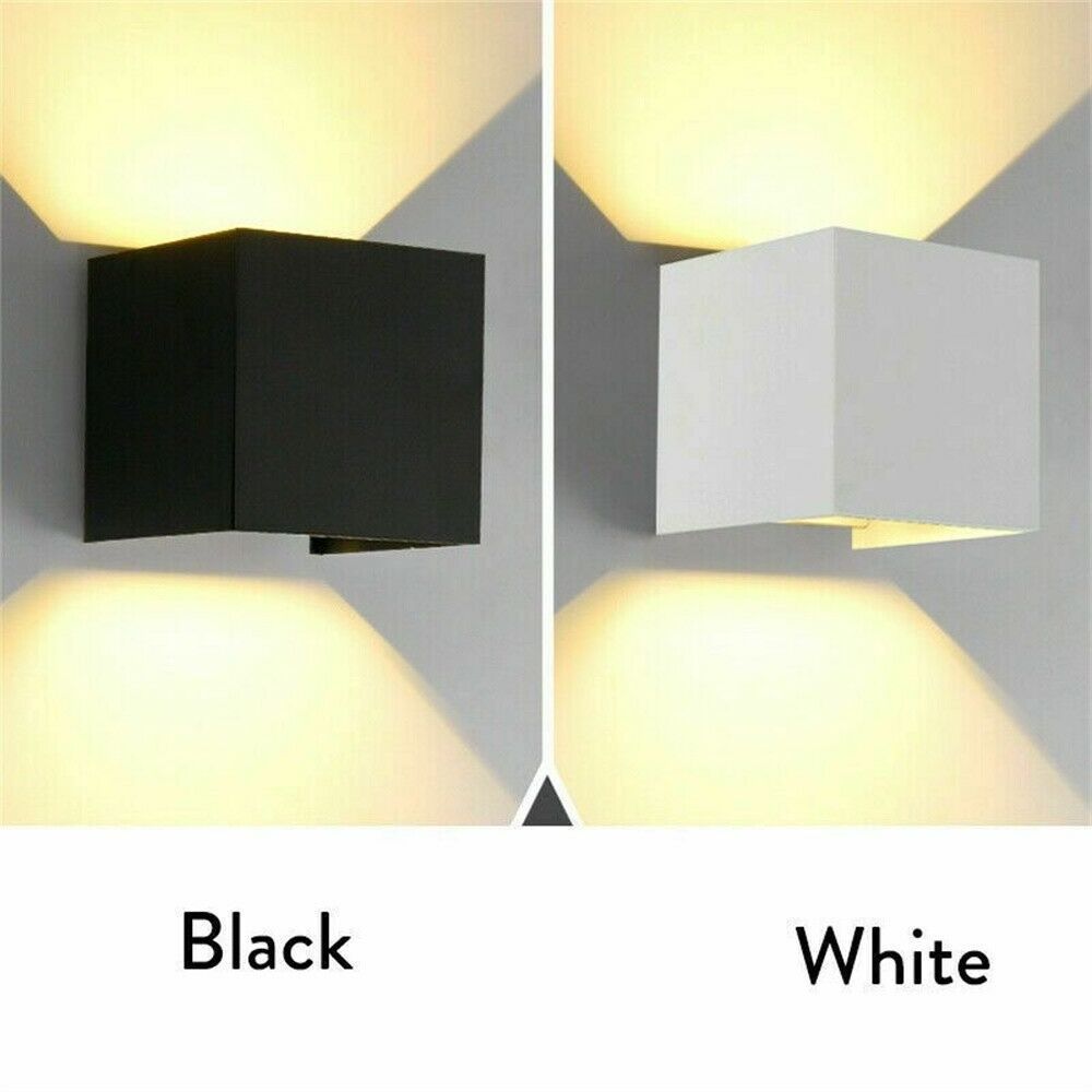 6W 12W Modern wall light outdoor waterproof up-down wall lamp indoor lighting