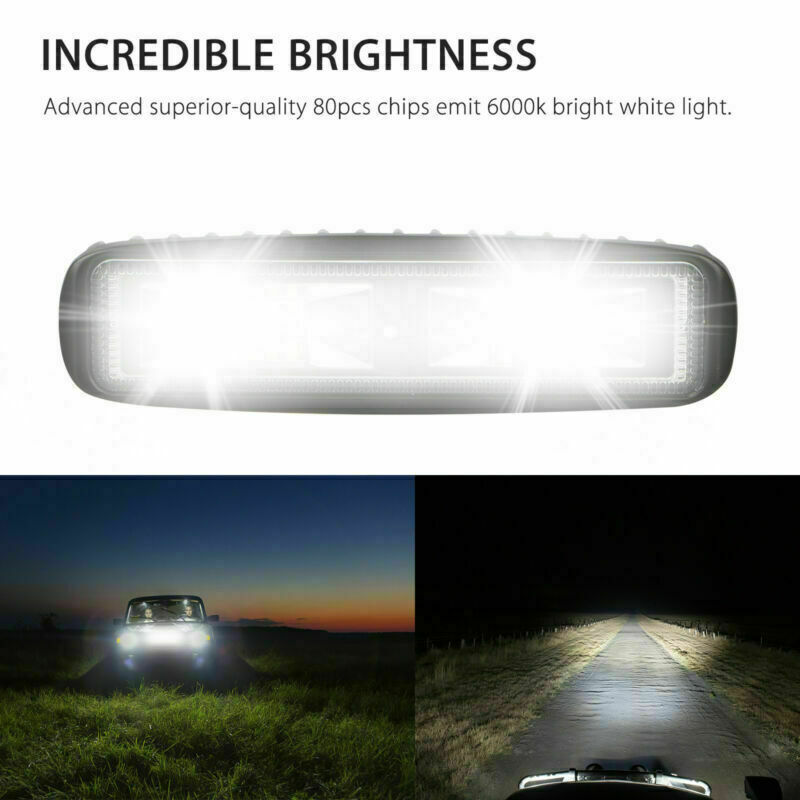 Car LED Work Light 48W Flood Lamp For Car SUV Off Road for Jeep Truck Boat 12V 24V