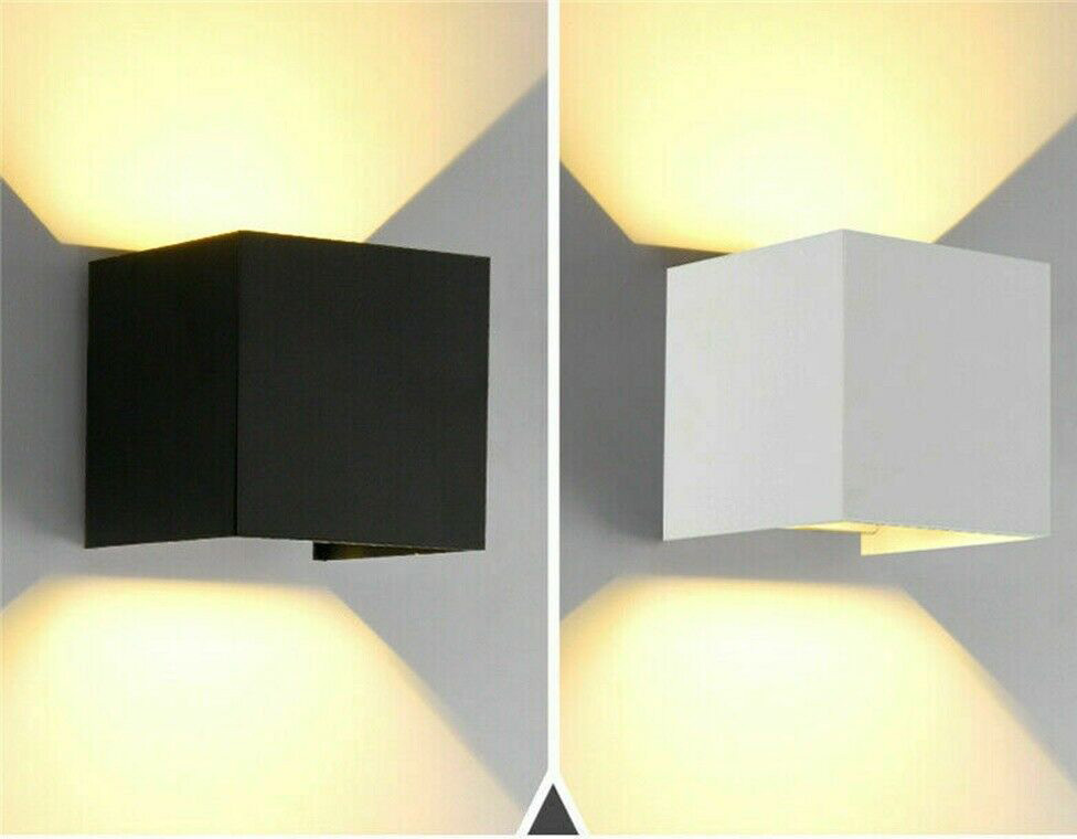 6W 12W Modern wall light outdoor waterproof up-down wall lamp indoor lighting