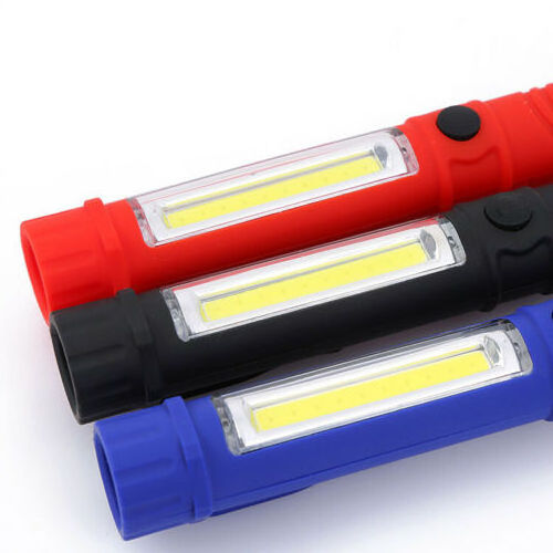 COB Magnetic LED Flashlight Ultra Bright Torch Lamp Garage Outdoor Work Light