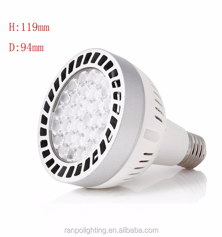 Wholesale LED E27 E26 35W Spotlight PAR30 Commercial Lighting SMD COB Chips High Power Cool Neutral Warm White Bulb Lamp 85-265V