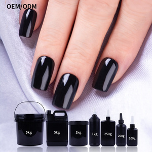 OEM ODM top gel varnish soak-off gel polish diamond top coat for nail art beauty