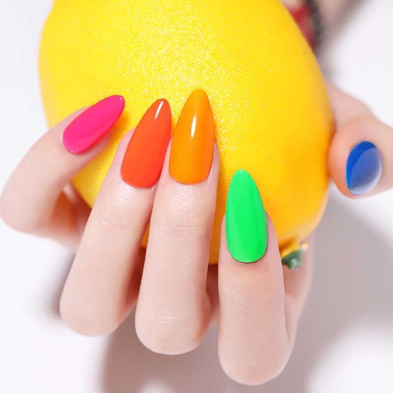 RS Nail  UV Gel Neon Color Professional Uv Gel Nail Polish 15ml 40 colors No MOQ Free Samples Hight Quality Factory Wholesale