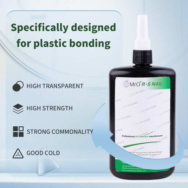 High Strength 300g Plastic Bonding and Welding Glue Super UV Glue Universal Plastic UV Glue