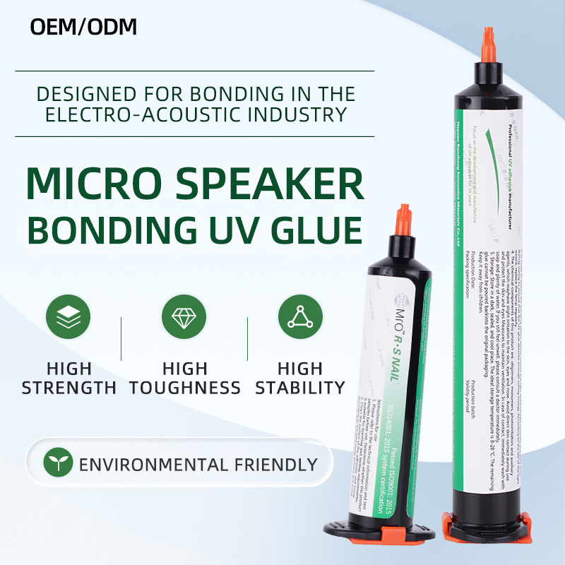 Adhesives Manufacturers Micro Speaker Bonding UV Curing Glue