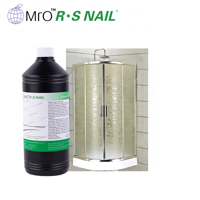 100g Factory Free Sample uv glue adhesive for glass to door