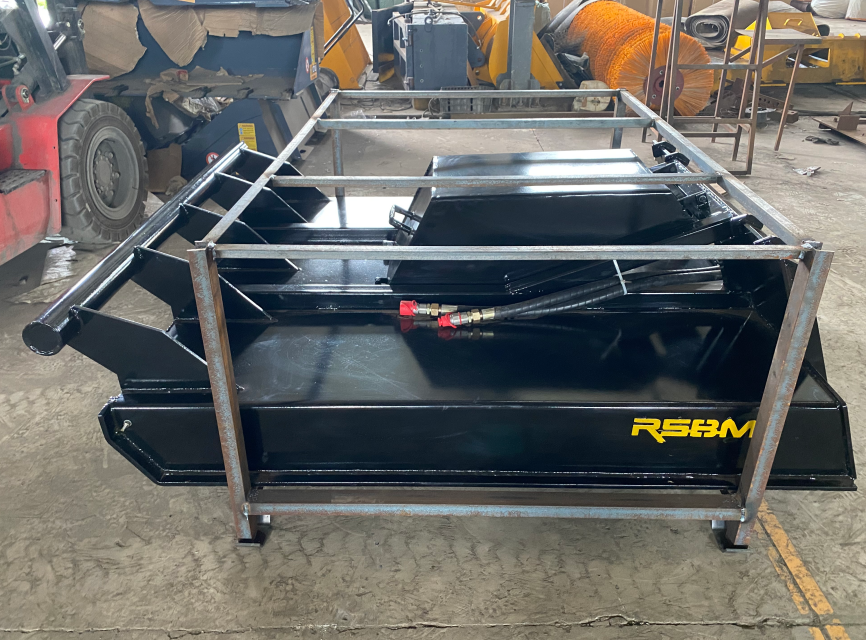 RSBM OEM Skid Steer Attachments 1718mm 2033mm 2033mm Width Grass Brush Cutter Mower skid steer slasher