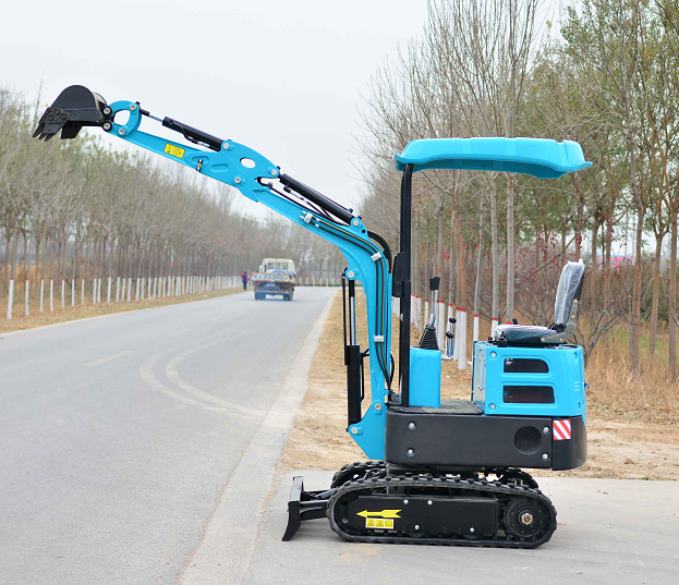 Mini Crawler Excavator Towable Backhoe