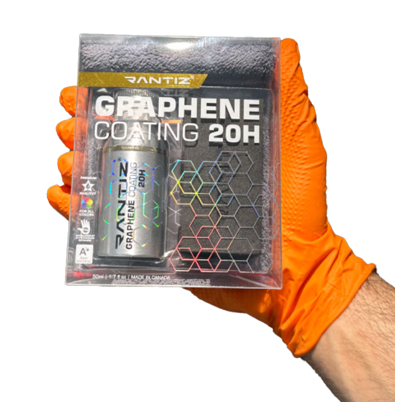 GRAPHENE CERAMIC COATING 20H 50ml | 1.7oz CAR BODY PAINT CARE PROTECTION DETAILING DEEP BACK NANO LIQUID, THE BEST IN THE MARKET