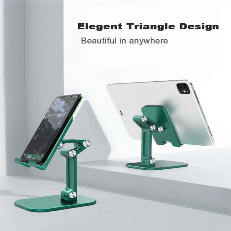 Foldable Metal Tablet Holder Bracket For iPad Adjustable Multi-Angle Phone Holder Stand