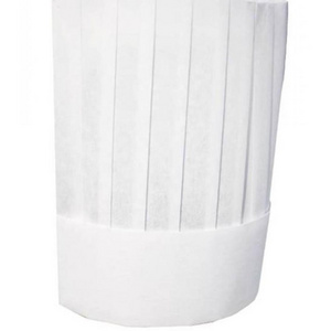 Hotel Restaurant Supplies Customized Style Restaurant supplies disposable non woven chef hat high quality Cook hat