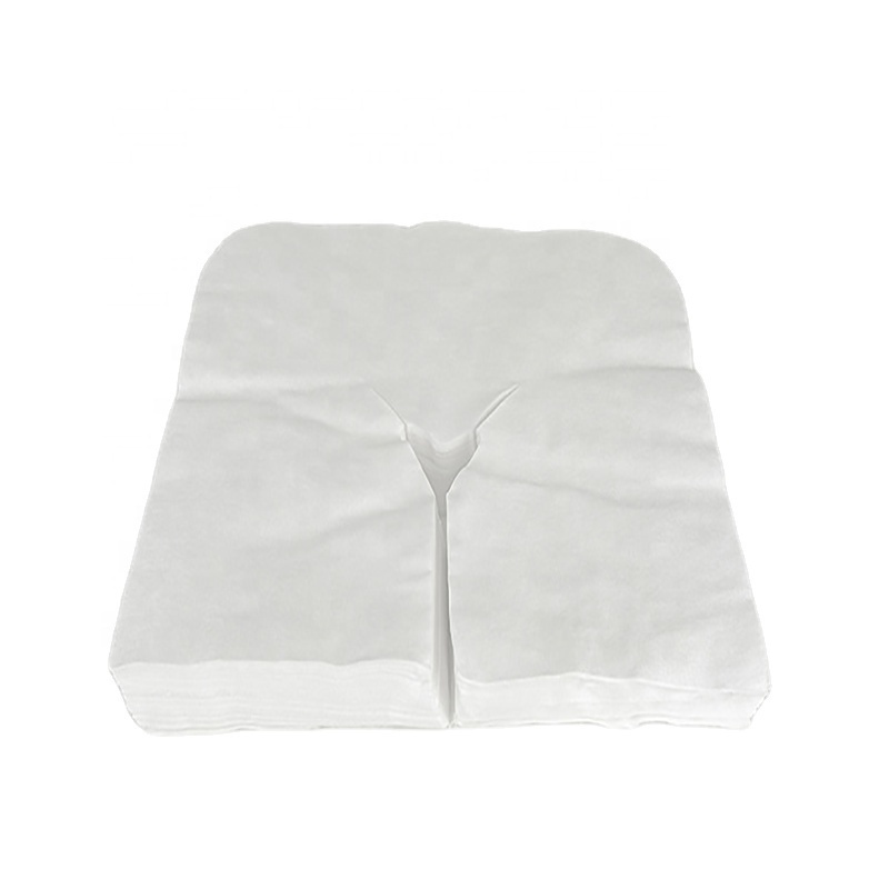 Disposable Face Cradle Covers Medical Grade,Ultra Soft Non-woven Face Rest Cover Face Cradle Cover For Massage Bed