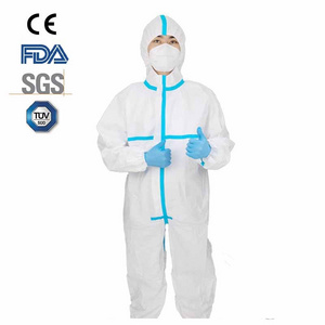 Factory supply disposable pp coverall suit monovisc cheap