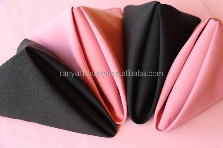 100% MJS Polyester Napkins And Table Linens With Premium Quality And Bulk Use Available In Wholesale